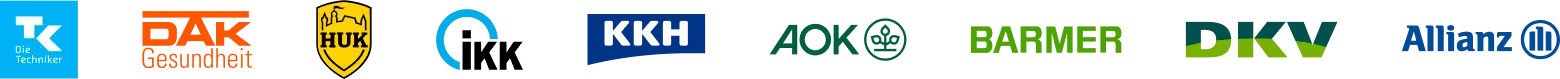 Krankenkassen Logos